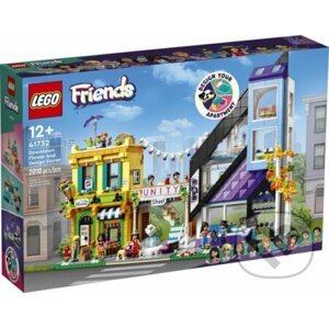 LEGO® Friends 41732 Kvetinárstvo a dizajnérske štúdio v centre mesta - LEGO