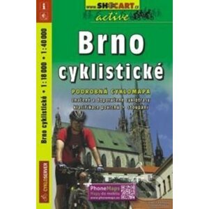 Brno cyklistické 1:18 000, 1: 40 000 - SHOCart