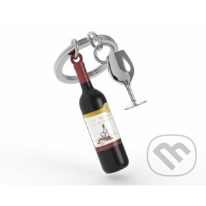 Kľúčenka - Červené víno - Metalmorphose