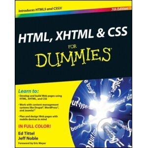 E-kniha HTML, XHTML and CSS For Dummies - Ed Tittel, Jeff Noble