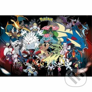 Plagát Pokémon - Mega Evolution - ABYstyle