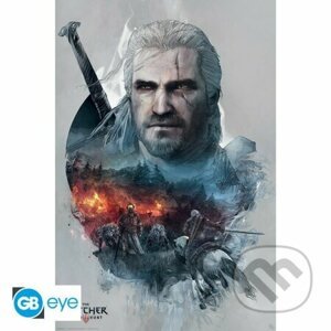 Plagát Zaklínač - Geralt - Fantasy