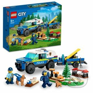LEGO® City 60369 Mobilné cvičisko pre policajné psy - LEGO