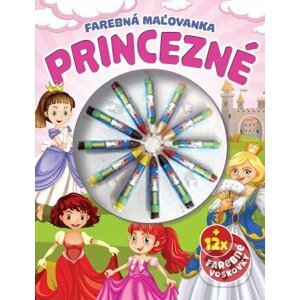 Farebná maľovanka - Princezné - Foni book
