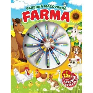 Farebná maľovanka - Farma - Foni book