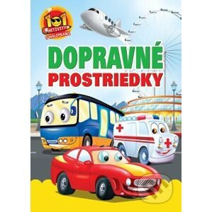 Dopravné prostriedky - 101 aktivity s nálepkami (2.vyd.) - Foni book