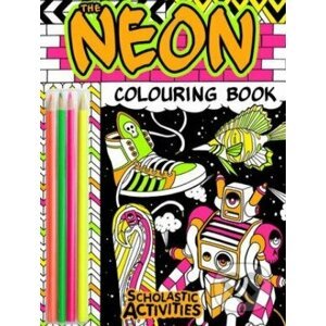 Neon Colouring Book - Andy Council