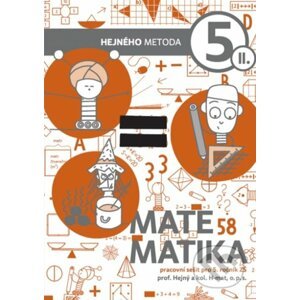 Matematika 5. ročník - pracovný zošit 2. diel (tehlová) - Hejný