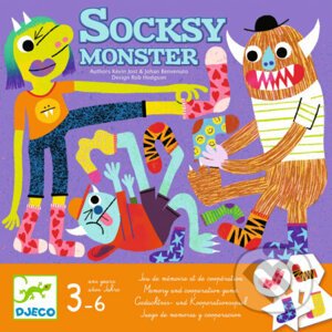 Ponožkové príšerky (Socksy Monster) - Djeco