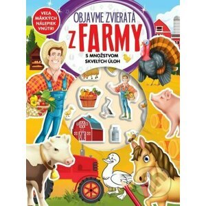 Objavme zvieratá z farmy - s množstvom skvelých úloh - Foni book