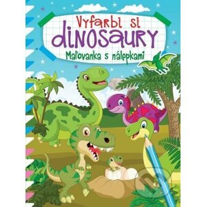 Vyfarbi si dinosaury - Foni book