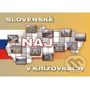 Slovenské naj v krížovkách - Mapa Slovakia