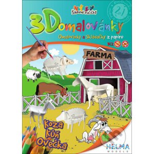 3D omalovánky Farma - HELMA MODELS