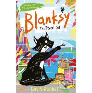 Blanksy the Street Cat - Gavin Puckett, Allen Fatimaharan (ilustrátor)