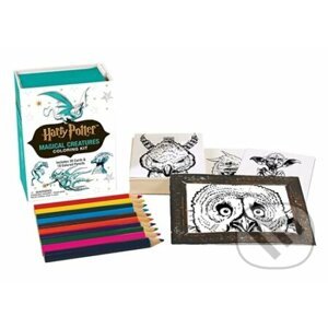 Harry Potter Magical Creatures Coloring Kit - Running