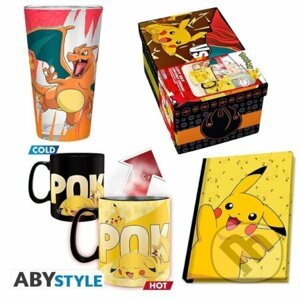 Pokémon Darčeková sada - Pikachu a Charizard - ABYstyle