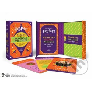 Harry Potter Weasley & Weasley Magical Mischief Deck and Book - Donald Lemke