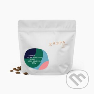 KAFFA LIBERTÉ DECAF ESPRESSO BLEND 100% bezkofeínová 250g - KAFFA