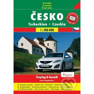 Česko autoatlas 1:200 0000 - freytag&berndt