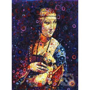 Leonardo da Vinci: Lady with an Ermine, by Sally Rich - Grafika