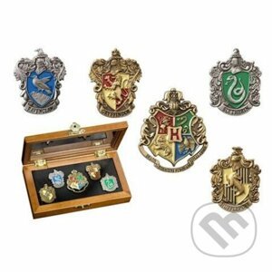 Harry Potter: Odznaky - zberateľské v darčekovom boxe - Noble Collection