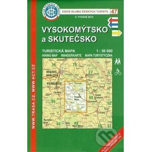 Vysokomýtsko, Skutečsko /KČT 47 1:50T Turistická mapa - Klub českých turistů