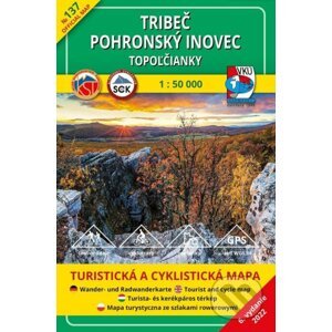 Tribeč - Pohronský Inovec - Topoľčianky 1:50 000 - VKÚ Harmanec