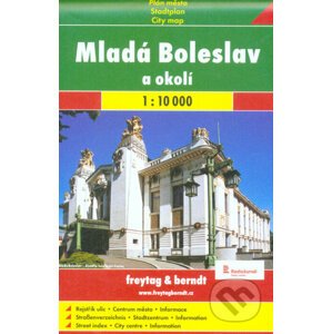 Mladá Boleslav mapa 1:10 000 - SHOCart