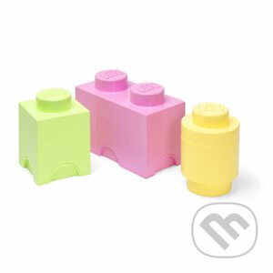 LEGO úložné boxy Multi-Pack 3 ks - pastelové - LEGO