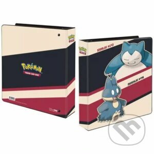 Pokémon: Kroužkové album na stránkové obaly 25 x 31,5 cm - Snorlax and Munchlax - ADC BF