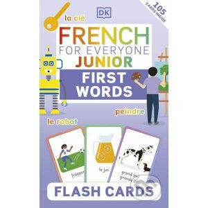 French for Everyone Junior First Words Flash Cards - Temple