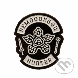 Odznak Stranger Things - Demogorgon Hunter - Pyramid International