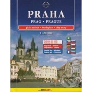 Praha mapa 1:20 000 - SHOCart
