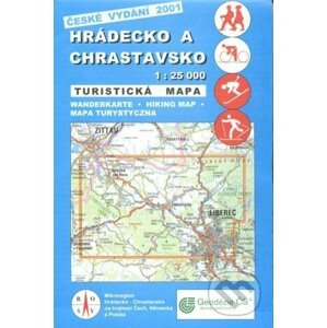WKK 10 Hrádecko a Chrastavsko 1:25 000 / turistická mapa - freytag&berndt