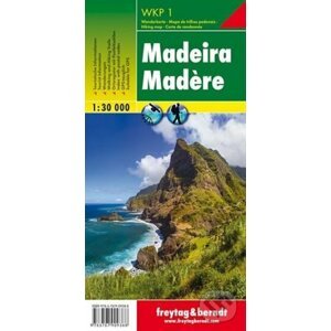 WKP 1 Madeira 1:30 000 / turistická mapa - freytag&berndt