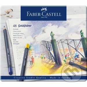 Pastelky Goldfaber permanent 48 kusov - Faber-Castell