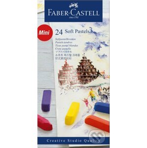 Suchý pastel Creative Studio mini set 24 kusov - Faber-Castell
