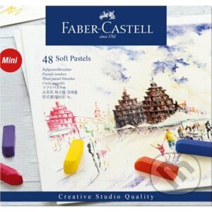 Suchý pastel Creative Studio mini set 48 kusov - Faber-Castell