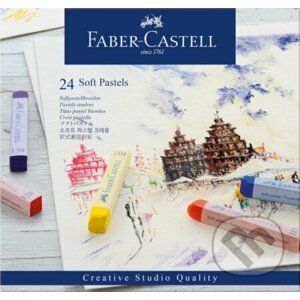Suchý pastel Creative Studio set 24 kusov - Faber-Castell