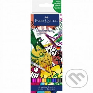 Popisovače Goldfaber Aqua Dual set 6 kusov Graffiti - Faber-Castell