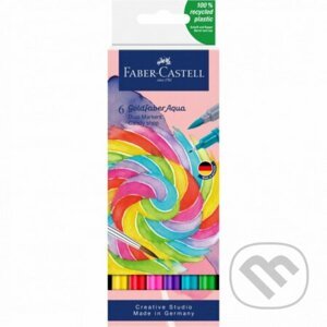 Popisovače Goldfaber Aqua Dual set 6 kusov Candy shop - Faber-Castell
