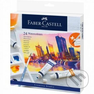 Akvarelové farby v tube set 24 kusov - Faber-Castell