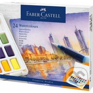 Akvarelové farby set 24 kusov - Faber-Castell