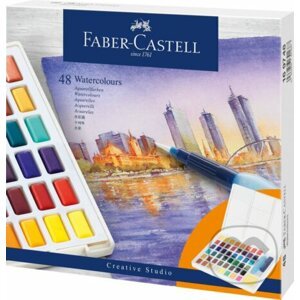 Akvarelové farby set 48 kusov - Faber-Castell