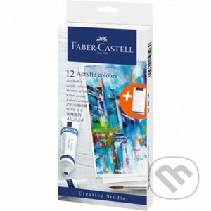 Akrylové farby v tube set 12 - Faber-Castell