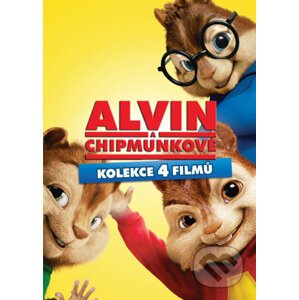 Alvin a Chipmunkové kolekce 1.-4. DVD