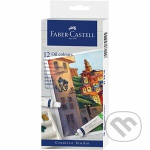 Olejové farby v tube set 12 kusov - Faber-Castell