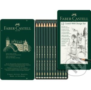 Grafitové ceruzky-Castell 9000 Design Set - Faber-Castell