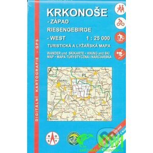 WKK Krkonoše západ 1:25 000 ROSY / turistická mapa - freytag&berndt
