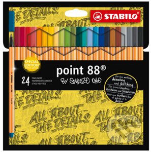 Jemný liner - STABILO point 88 Edition - 24 ks sada - STABILO
